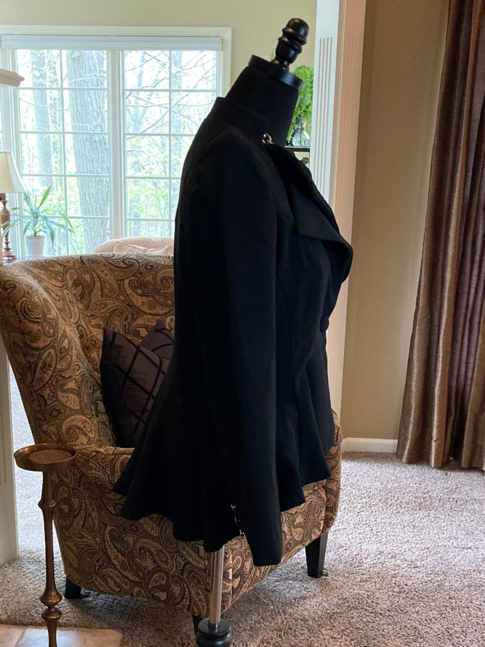 NWT LOOKBOOK STORE Blazer Black Size 4 - Picture 4 of 7